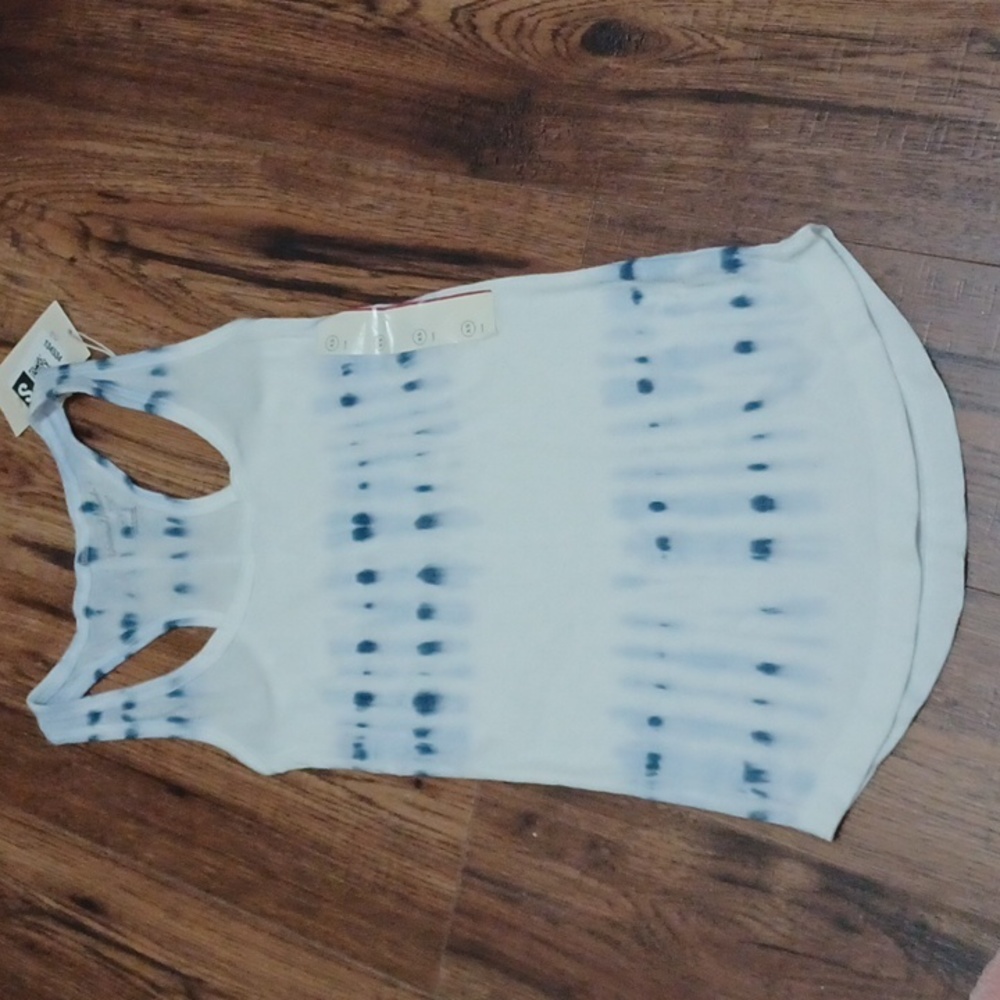 nwt Univesal thread tank top sz xs marble print‎ summer beach fadded boho